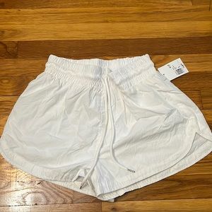 New White Gym Shorts